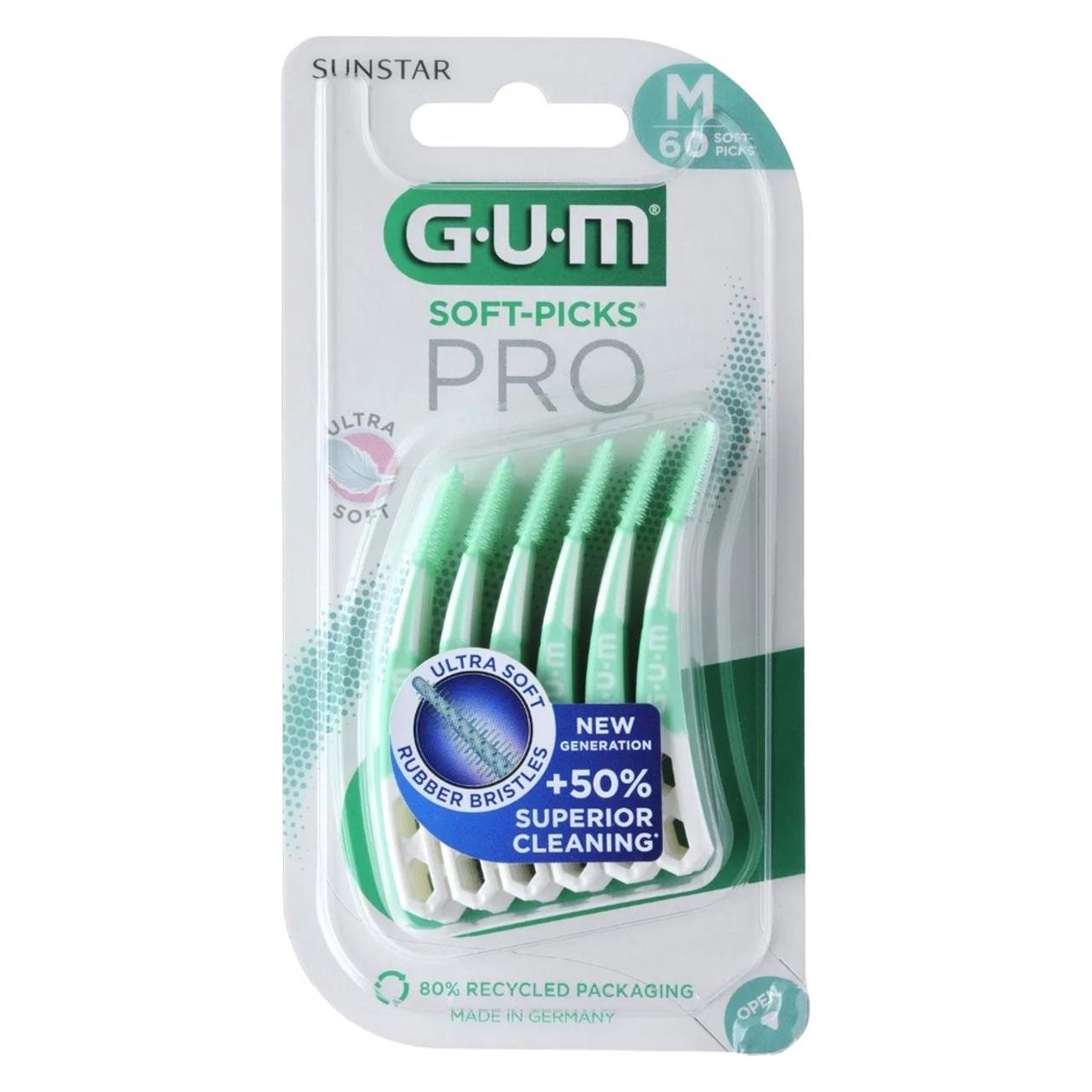 Gum, Interdentale Borstels, Soft-Picks Pro 60 Units (60 x)