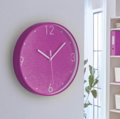 Image du produit Leitz Horloge murale WOW 29cm 90150062 violet (29 cm)
