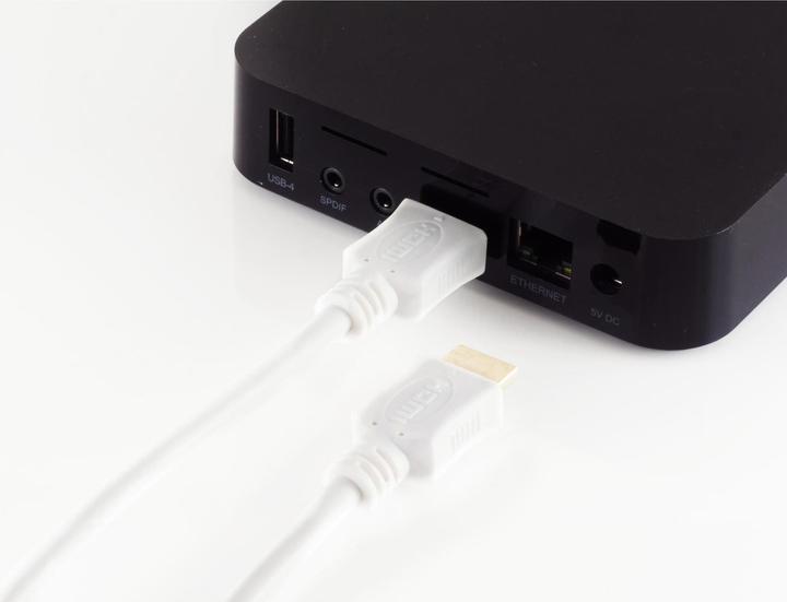 Produktbild Shiverpeaks HDMI A-Stecker auf HDMI A-Stecker 10,0 m weiss (10 m, HDMI, 1.4)
