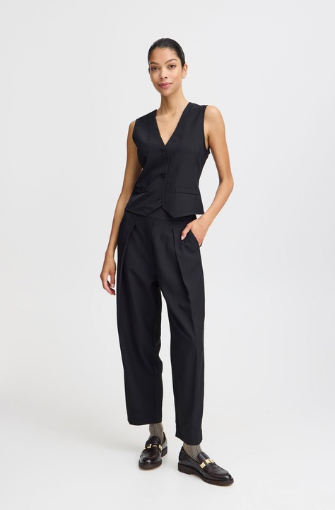 Actual product image B.young BYMMMIDDE BARREL PANTS 20815544 (38)