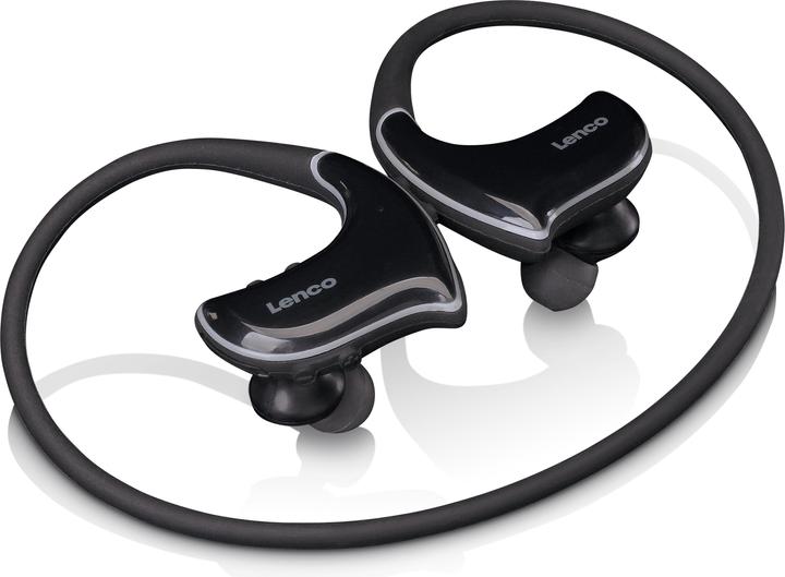 Productafbeelding Lenco BTX 750BK Waterdichte Bluetooth® In Ear Stereo Headset (9 h, Bedraad)