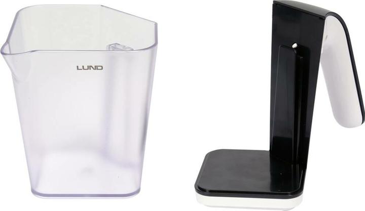 Productafbeelding Toya Lund Digitale Keukenweegschaal 68364 - Maatbeker - Wit - 2 KG - tot 1200ML