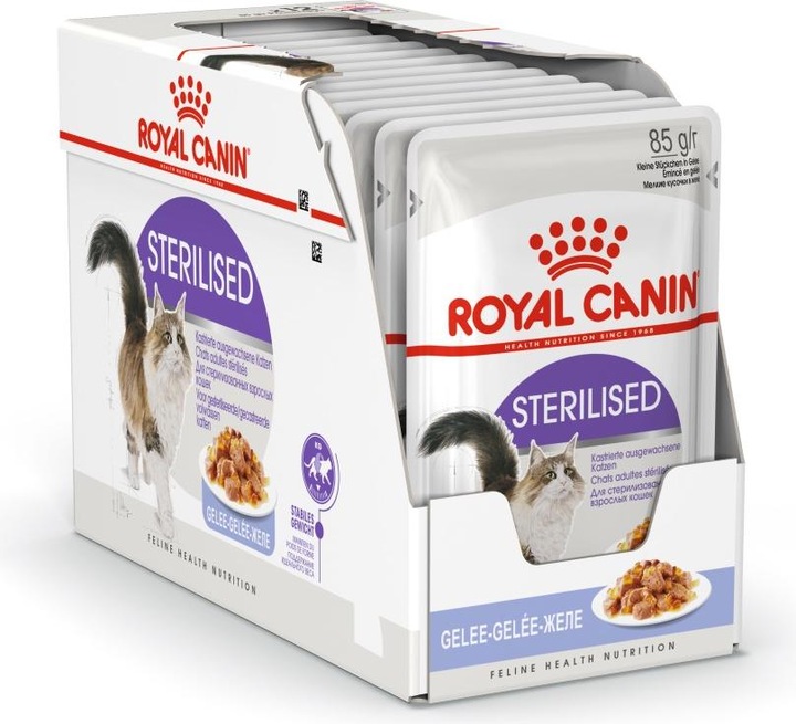 Actual product image Royal Canin Sterilised in sauce (Adult, 12 pcs., 1163.50 g)