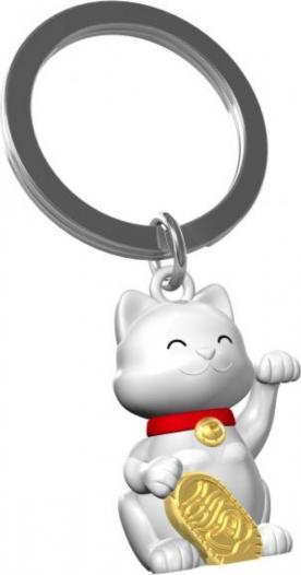 Actual product image MTM Gifts Porte-clés Chat porte-bonheur