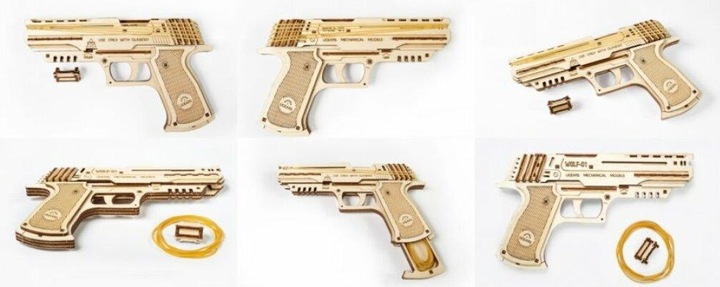 Actual product image Ugears Small firearm