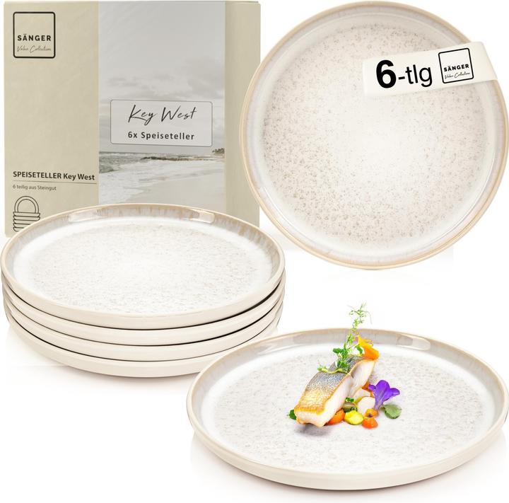 Sänger Speiseteller Set Key West (6 x, 27 cm)