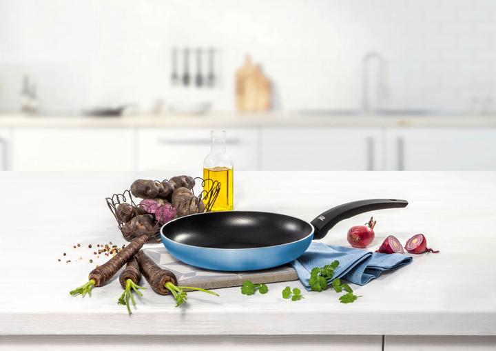 Actual product image Silit Antihaft Pfanne Bratpfanne 28cm Belluna Aluminium beschichtet blau (Frying pan, Aluminium, 28 x 8 cm)