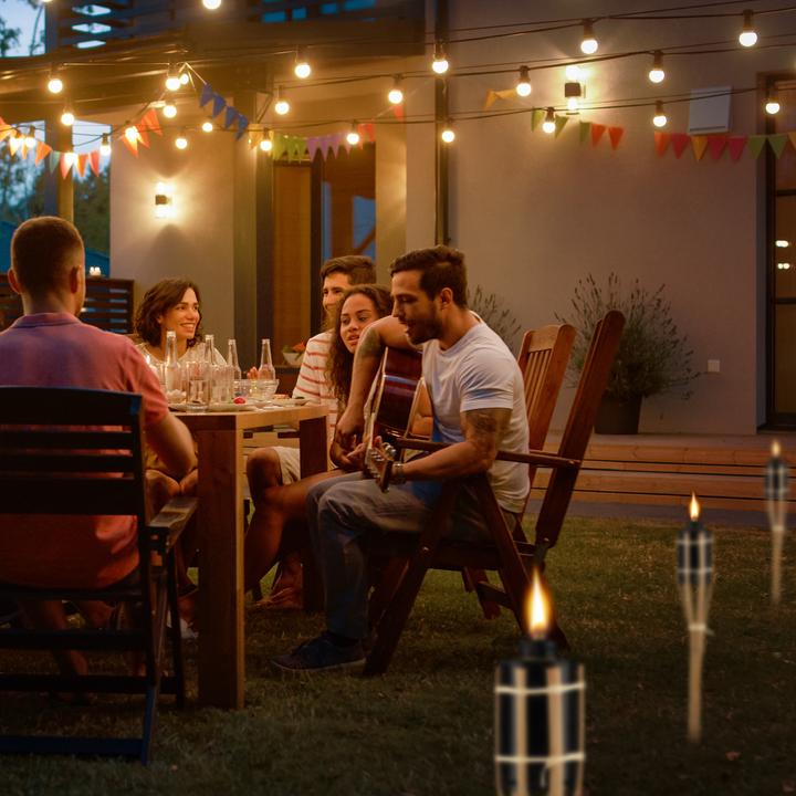 Actual product image Relaxdays Garden torch