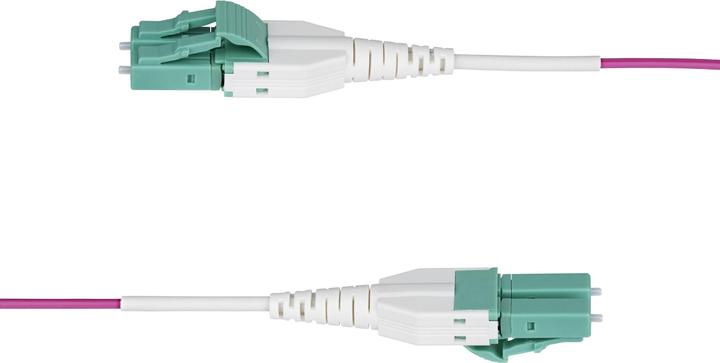 Produktbild StarTech 30M OM4 MULTIMODE FIBER CABLE UNIBOOT/OFNR RISER/100G (S/FTP, CAT6, 30 m)