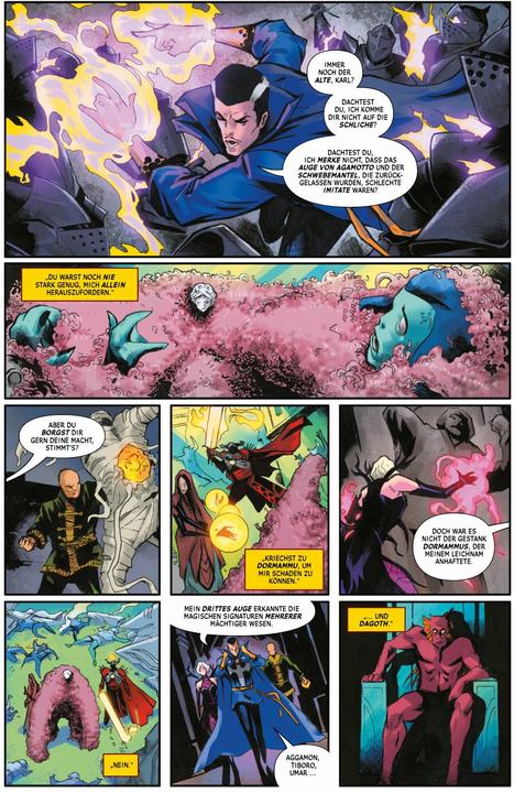 Image du produit Panini Der Tod von Doctor Strange (Allemand, Jed MacKay, Lee Garbett, 2022)