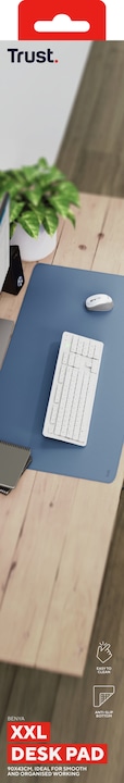 Produktbild Trust Benya XXL Desk Pad - Blue (XXL)