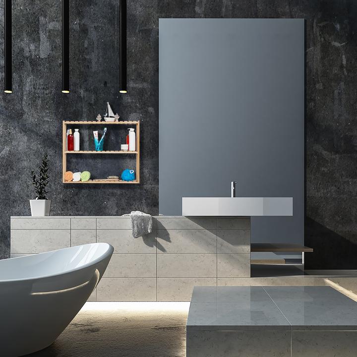 Produktbild Relaxdays Wandregal (60 x 15 x 50 cm)