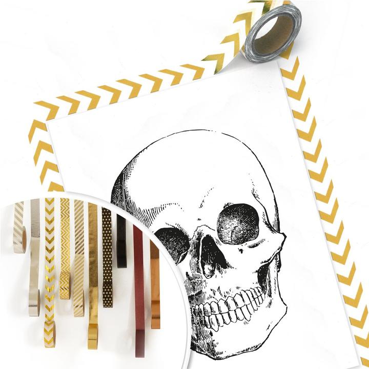 Produktbild Trenddeko Human Skull (80 x 60 cm)