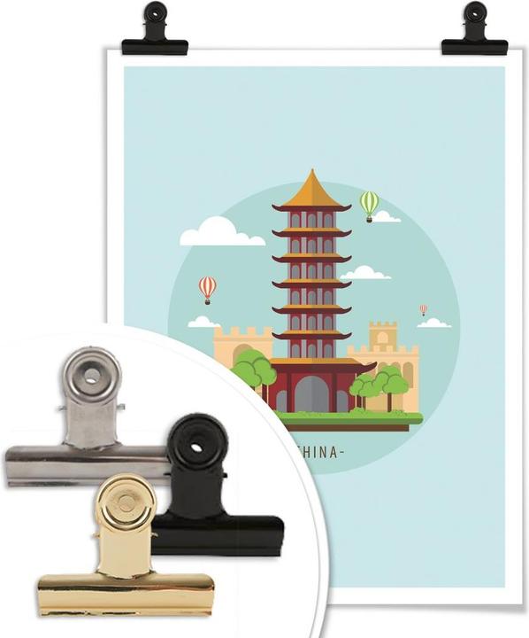 Produktbild Trenddeko Visit China (24 x 30 cm)