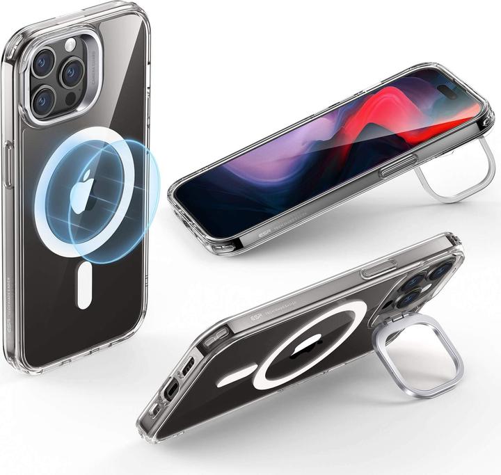 Image du produit ESR Classic Hybrid HaloLock Case avec Stash Stand (Apple iPhone 15 Pro Max)