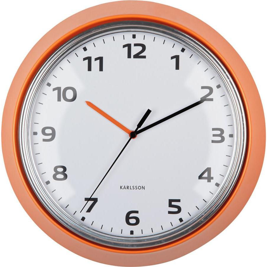 Karlsson, Wanduhr, Modern Retro (34 cm)