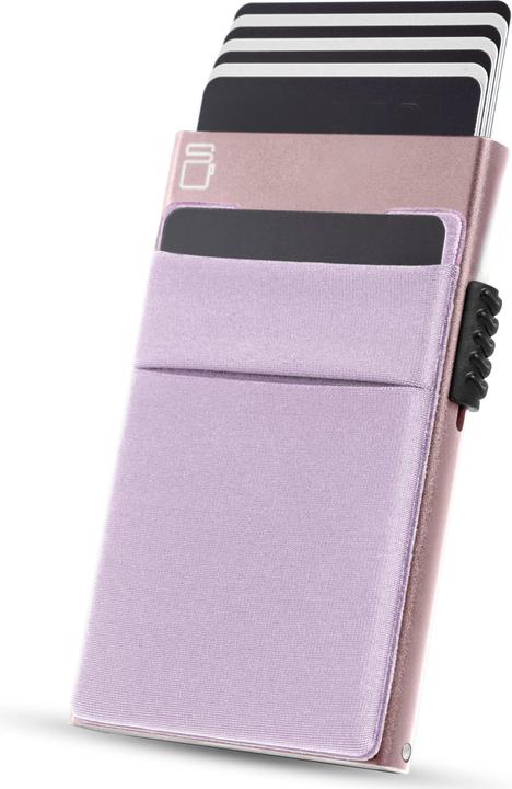 Only-Bags.Store Kartenhalter mit Münzfach | Credit Card Holder Slim Wallet | Kartenhalter mit RFID-Geldbörse |