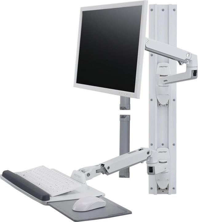 Actual product image Ergotron LX Wall Mount System - Mounting Kit (Wall Arm, Mouse Mount, Keyboard Arm, Han (Wall, 32", 11.30 kg)