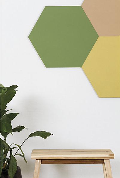 Produktbild smiT Design-Pinnwand sechseckig (Pinnwand)