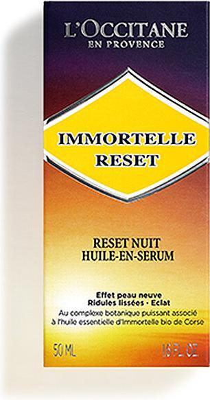Productafbeelding L'Occitane Immortelle Overnight Reset Oil-In-Serum 1.60 Fl. Oz (50 ml)
