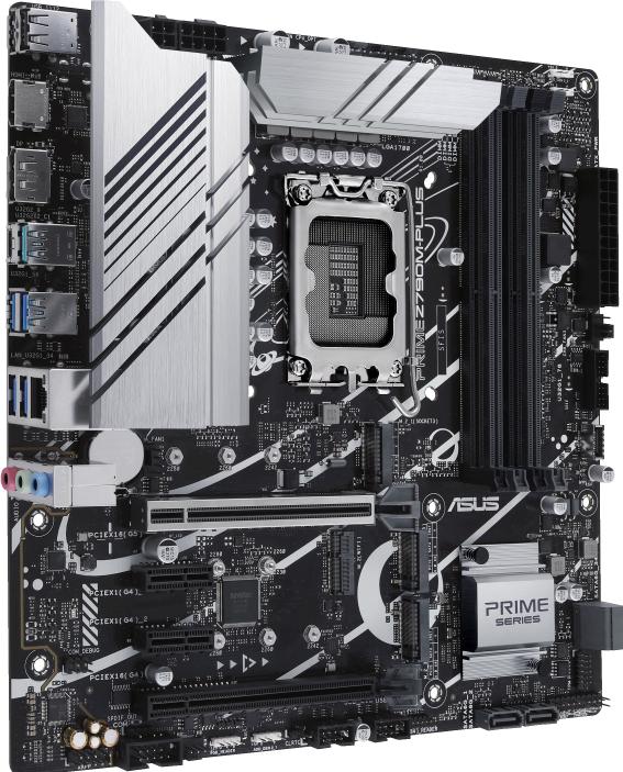 Productafbeelding ASUS MB PRIME Z790M-PLUS (Intel,1700,DDR5,mATX) (LGA 1700, Intel Z790, mATX)