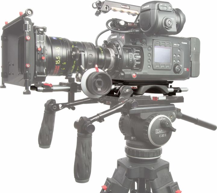 Actual product image Shape BP10 - Revolt VCT Universal Baseplate With Camera Shoulder Mount