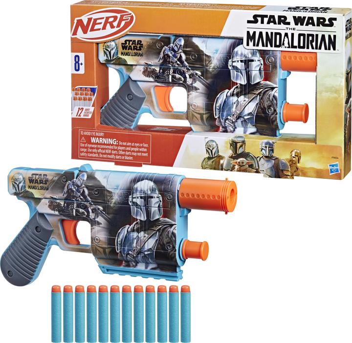 Actual product image Nerf Star Wars The Mandalorian Blaster