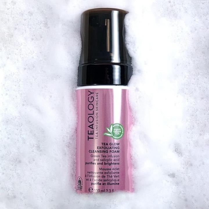 Actual product image Teaology Tea Glow Exfoliating Cleansing Foam (Cleansing Foam, 100 ml)