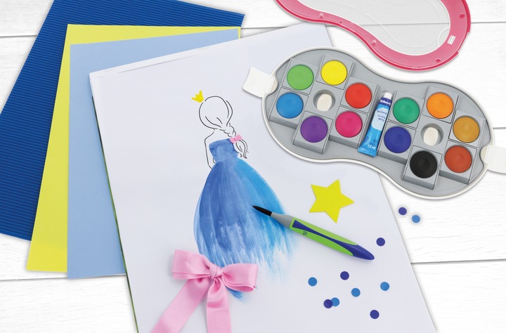 Produktbild Pelikan Deckfarbkasten Space (Rosa, Mehrfarbig)