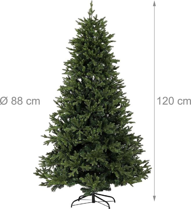 Actual product image Relaxdays Artificial Xmas tree (120 cm)