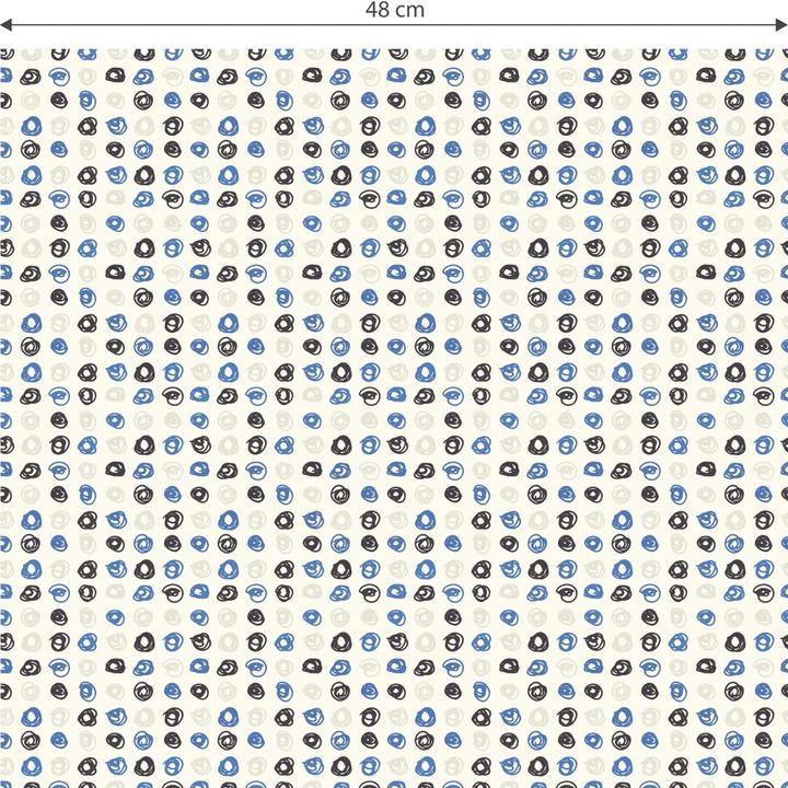 Immagine prodotto Trenddeko Squiggle - blu (528 x 48 cm)