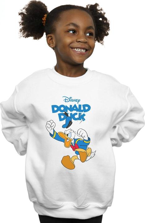 Produktbild Disney Donald Duck Furious Donald Sweatshirt Mädchen (140, 146)
