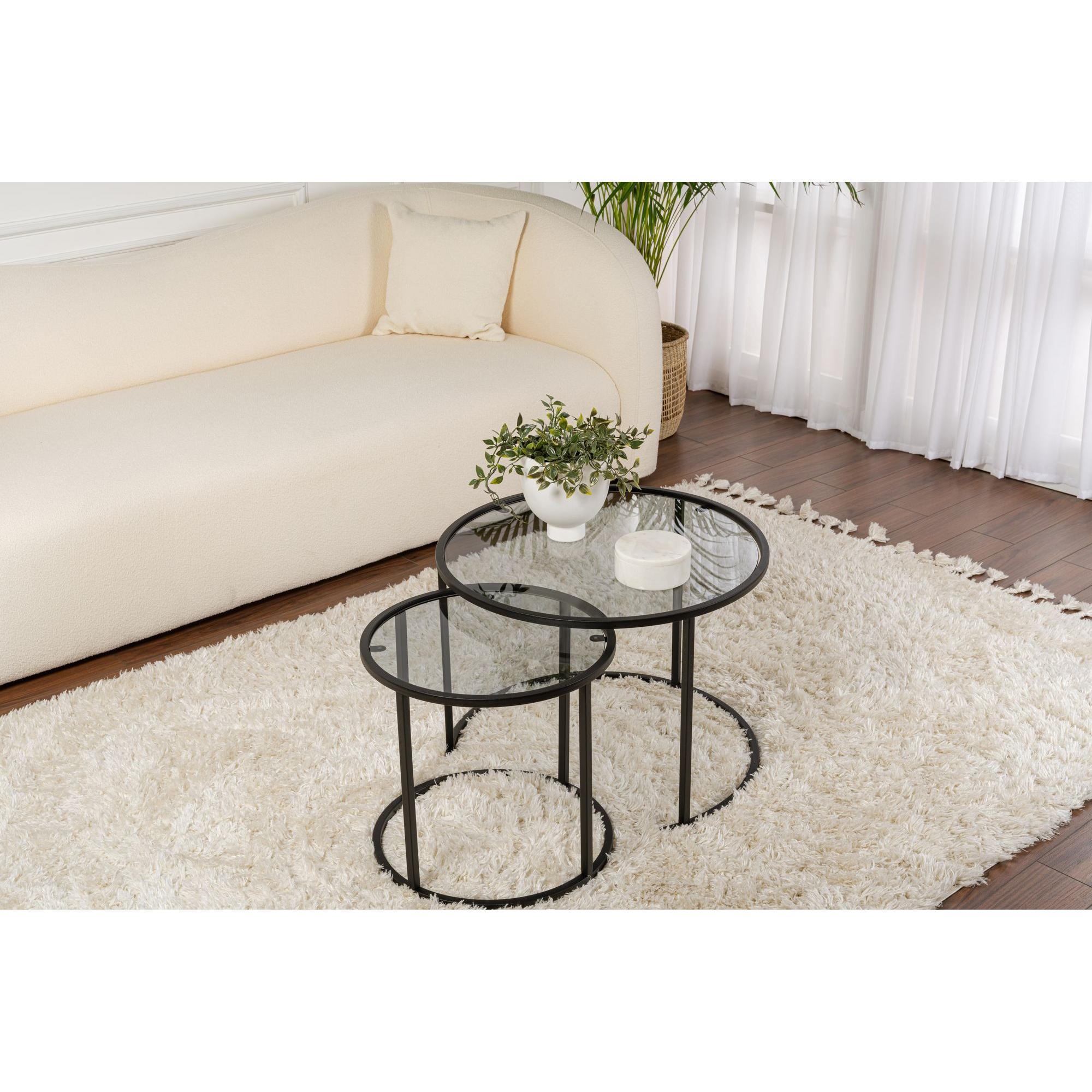 Thumbnail - Skye Decor, Couchtisch + Beistelltisch, Aurum Coffee Table Set (60 x 43 x 60 cm)