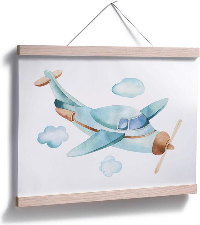 Produktbild Trenddeko Kvilis - Das Flugzeug (30 x 24 cm)