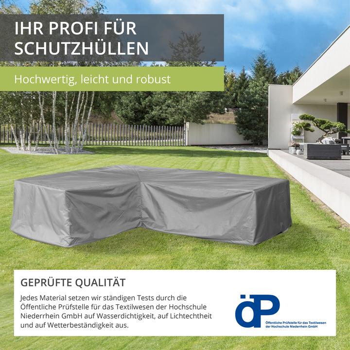 Image du produit Mehr Garten Housse de protection pour chaise longue de jardin | 100 x 100 x 80 cm | polyester tissé PERMATEX de
