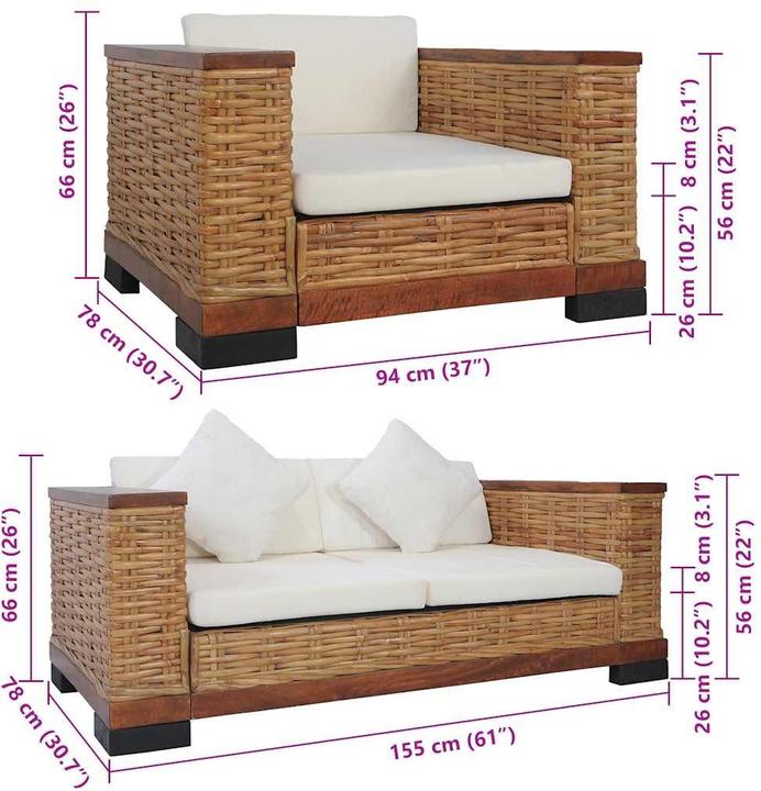 Produktbild vidaXL Kendrick (Polstergruppe)