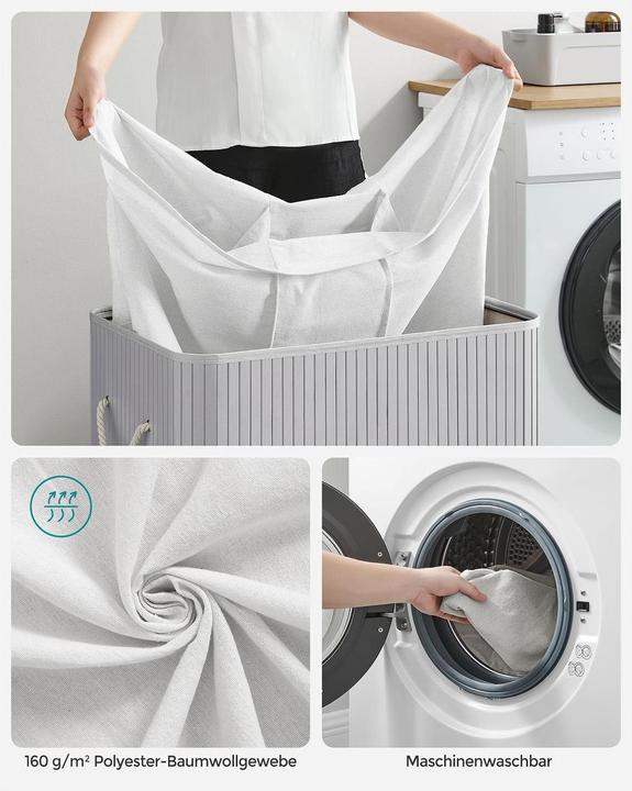 Actual product image Songmics Laundry basket (150 l)