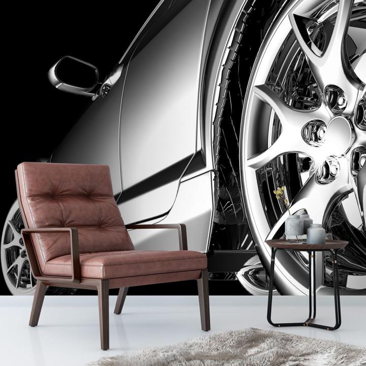 Produktbild Trenddeko Rolling in Chrome (528 x 300 cm)