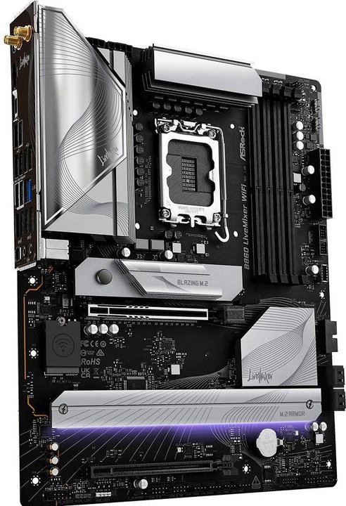 Actual product image AsRock B860 LiveMixer WiFi DDR5 Intel S retail (LGA 1851, Intel B860, ATX)