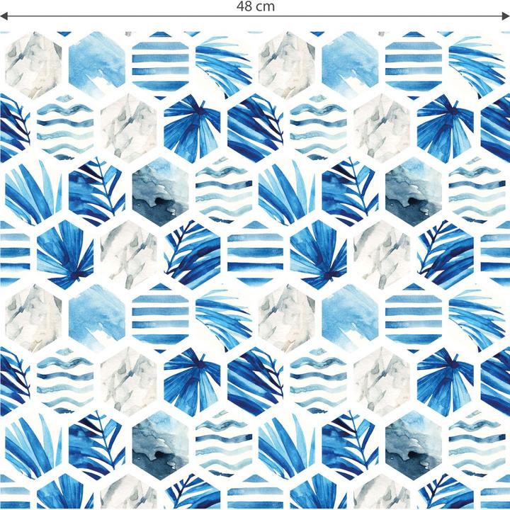 Produktbild Trenddeko Watercolour - Waves (528 x 48 cm)