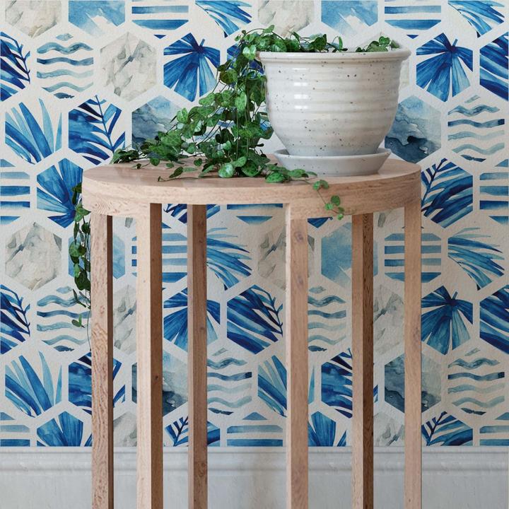 Produktbild Trenddeko Watercolour - Waves (528 x 48 cm)