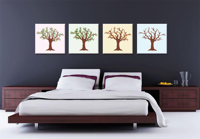 Image du produit Trenddeko Quatre saisons (50 x 200 cm)