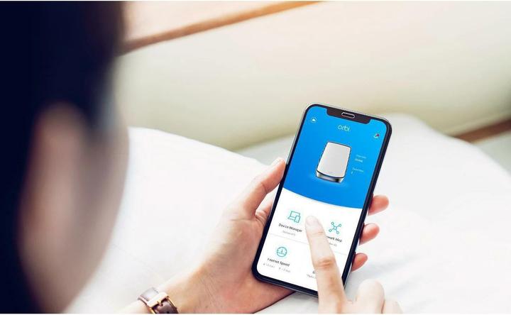 Actual product image Netgear Orbi WiFi 6 Mesh System AX6000 (RBK853)