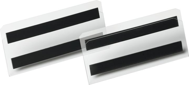 Produktbild Durable Etikettentasche HARD COVER magnetisch 150x67mm 10Stk