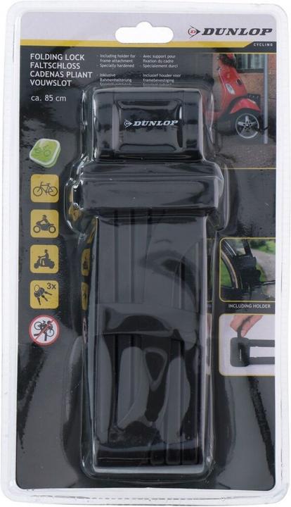 Actual product image Dunlop Folding lock (85 cm)