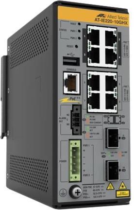 Produktbild Allied Telesis 8X 10/100/1000T 2X 1G/10G SFP+ (10 Ports)