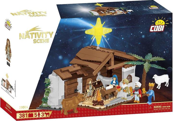 Actual product image Cobi 20006 - 370 PCS NATIVITY SET 20006 NATIVITY SCENE
