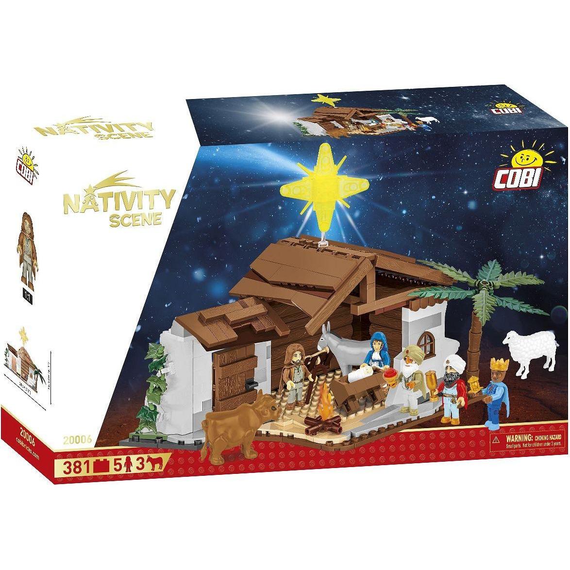 Cobi 20006 - 370 PCS NATIVITY SET 20006 NATIVITY SCENE
