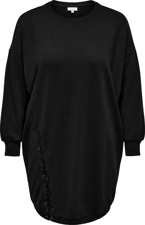 Produktbild Only Curvy einfarbiges Kleid mit langen Ärmeln (L)