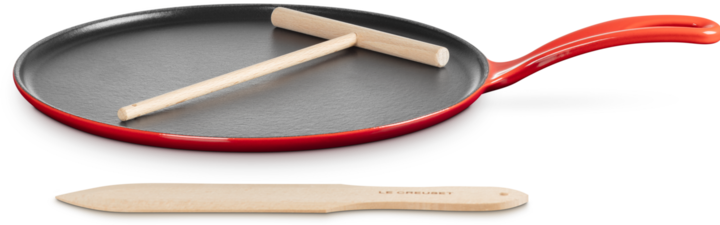 Produktbild Le Creuset Signature (27 cm, Crêpe Pfanne, Gusseisen)